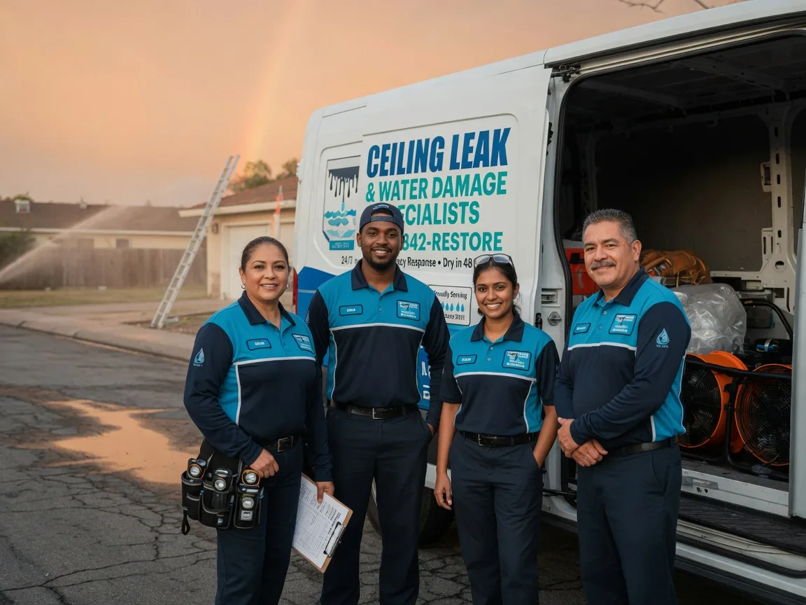 Ceiling Leak Cleanup company in Mason, OH